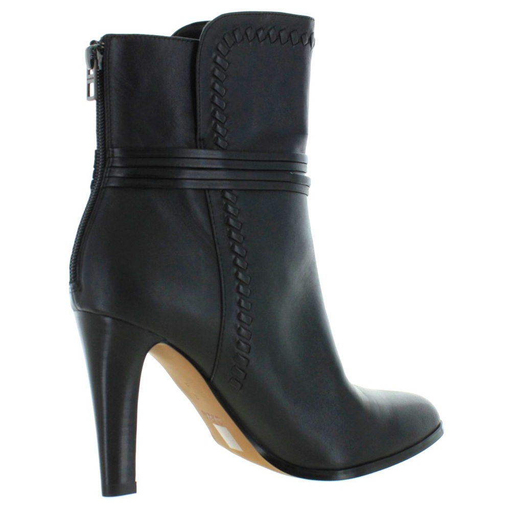 Coach Jessie Silky Nappa leather fringe booties